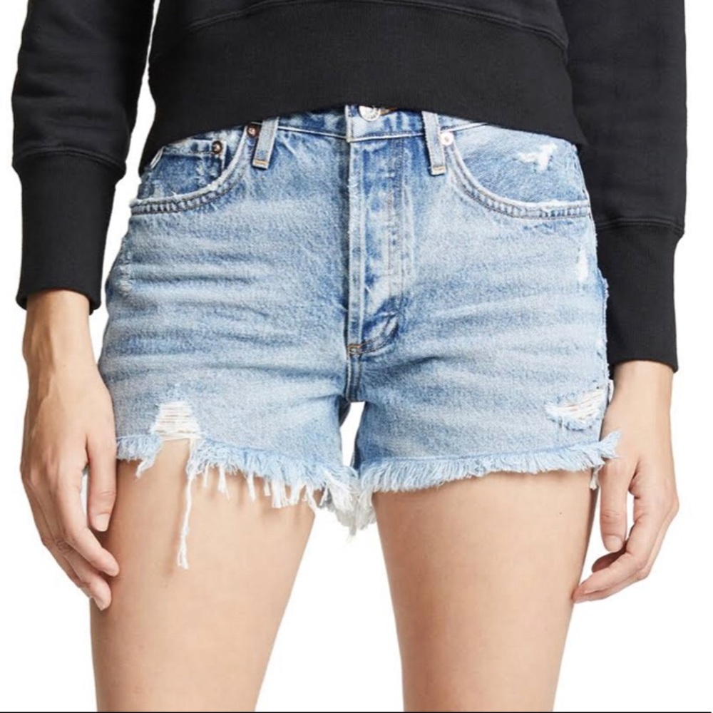 AGOLDE Parker Shorts in Swapmeet